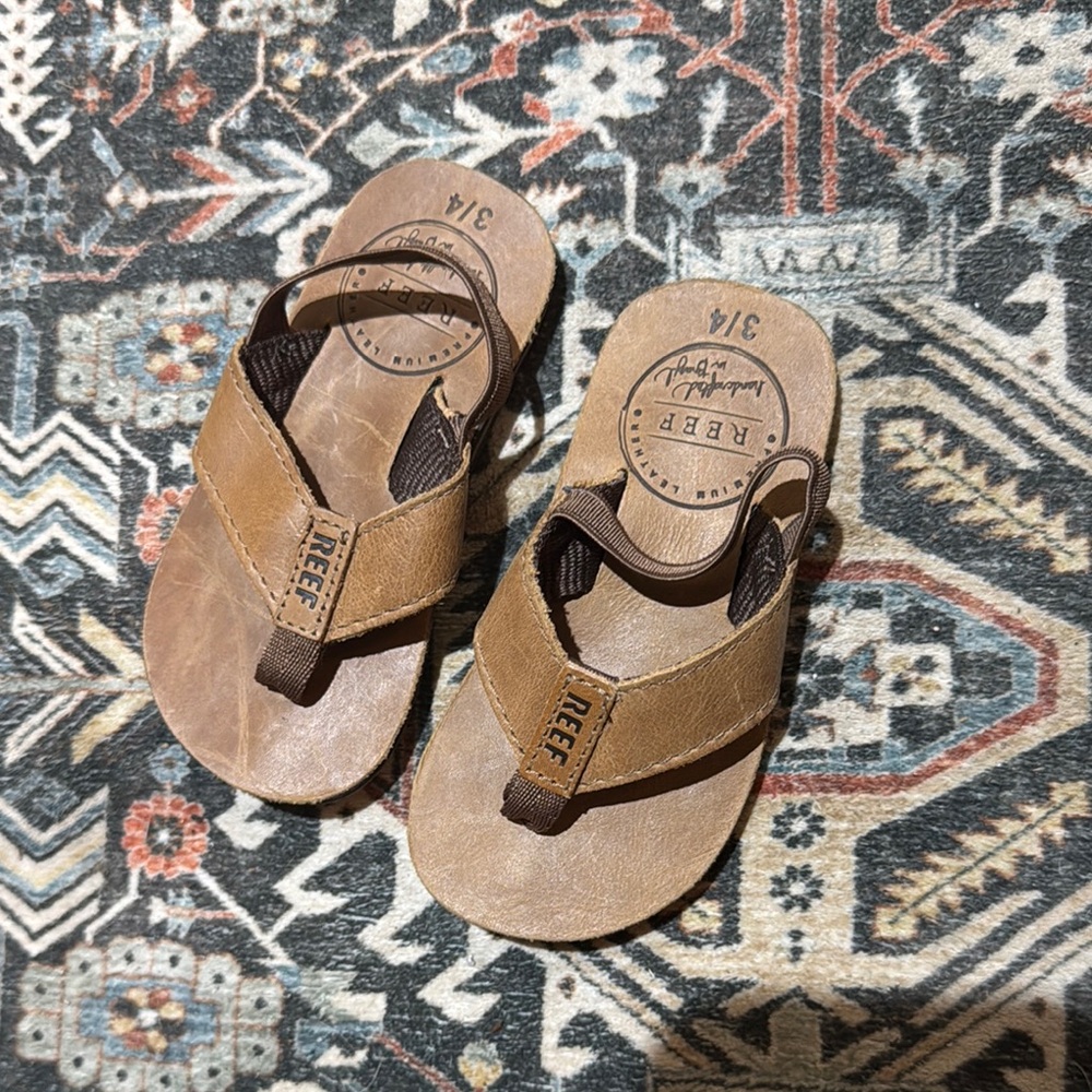 Reef Kids Brown Sandals